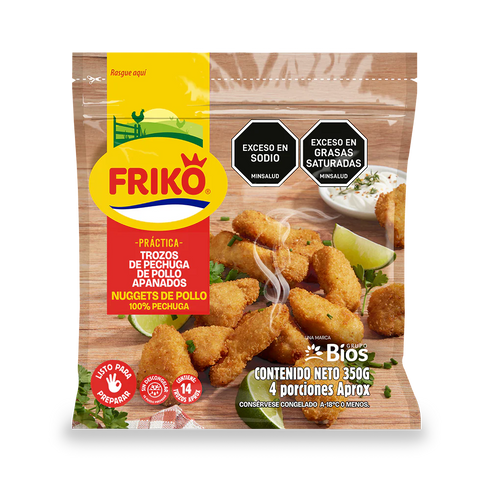 TROZOS PECHUGA FRIKO 350G CONGE APANADO