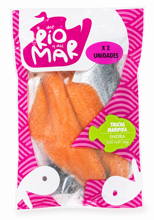 TRUCHA MARIPOSA DEL RIO/MAR 2U 490G