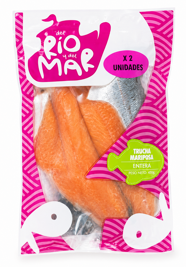 TRUCHA MARIPOSA DEL RIO/MAR 2U 490G