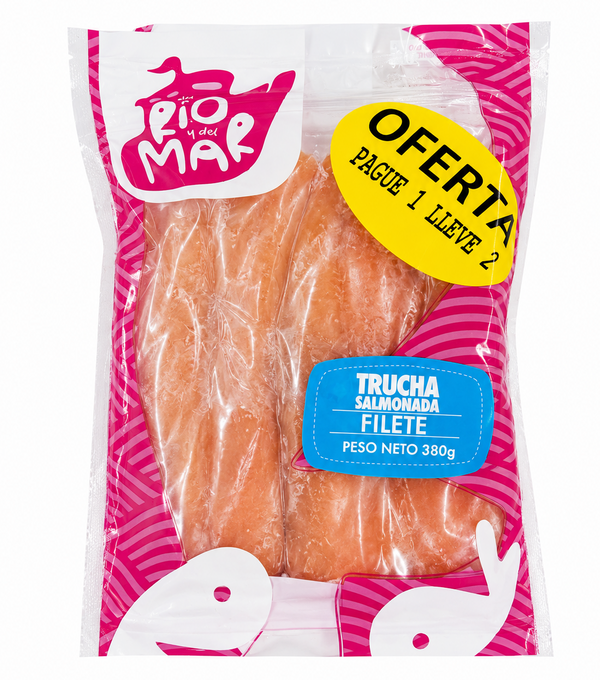 FILETE TRUCHA DEL RIO/MAR 760G 2X1 SALMO