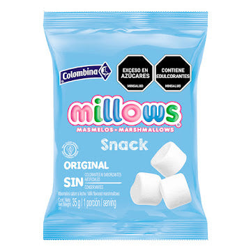 MASMELO MILLOWS 35G SNACK BLANCO