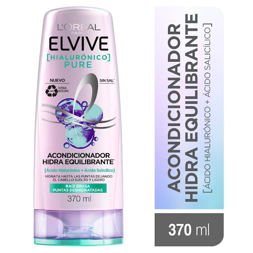 ACOND ELVIVE 370ML ACIDO HIALURON PURE