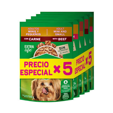 ALIMENTO DOGCHOW 5U 500G SURTIDO