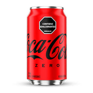 GASEOSA COCA COLA 330ML ZERO LATA