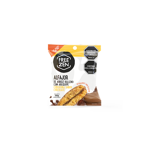 ALFAJOR WELLNESS ARROZ CHOCOLATE 30G