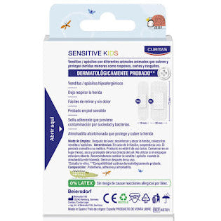 CURAS CURITAS KIDS 20U ANIMAL SENSITIVE