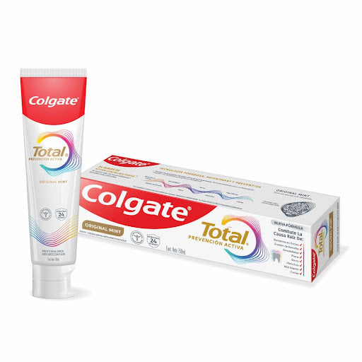 Crema Dental Colgate Total Original Mint Prevención Activa 150ml