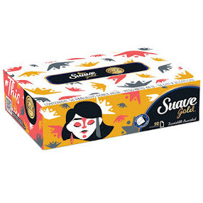 TOALLA FACIAL SUAVE GOLD 50U PEQUENO