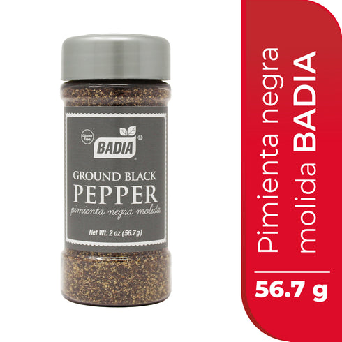PIMIENTA NEGRA MOLIDA 56.7G BADIA