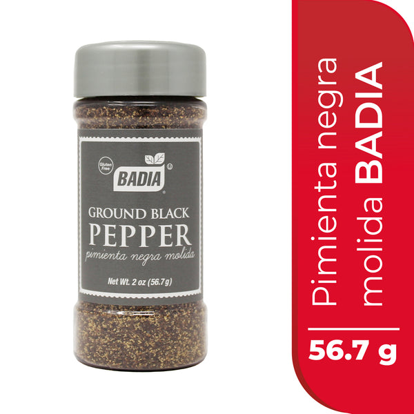 PIMIENTA NEGRA MOLIDA 56.7G BADIA