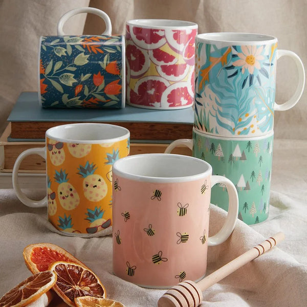 MUG CORONA 318ML FLORA