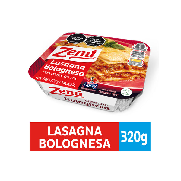 LASAGNA ZENU 320G CARNE