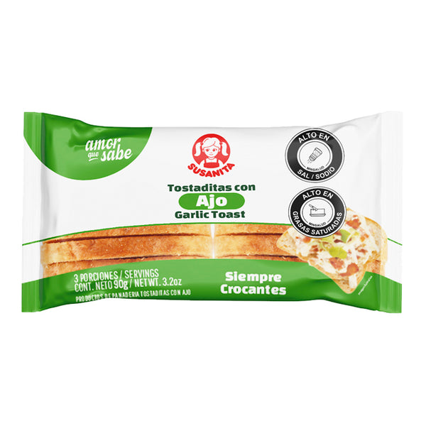 TOSTADA SUSANITA 90G AJO