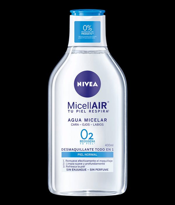 AGUA MICELAR NIVEA PIEL NORMAL 400ML
