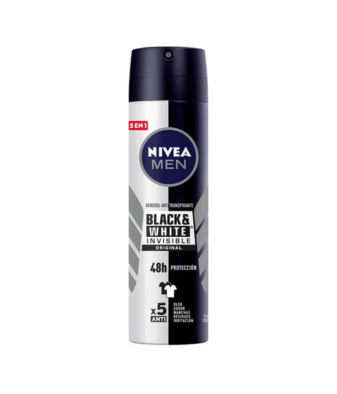 DESODORANTE NIVEA 150M SPRAY B/W ORIG