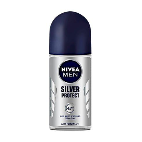 DESODORANTE NIVEA 50G ROLLON SILVER P