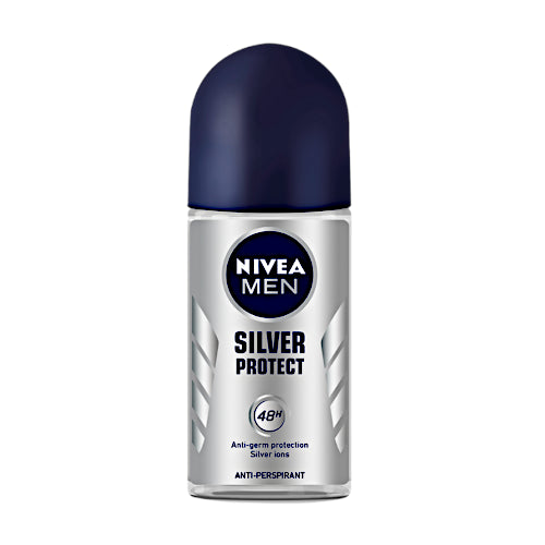 DESODORANTE NIVEA 50G ROLLON SILVER P