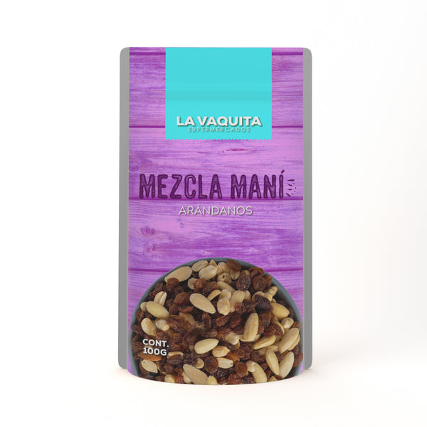 MANI ARANDANOS LA VAQUITA 100 GR