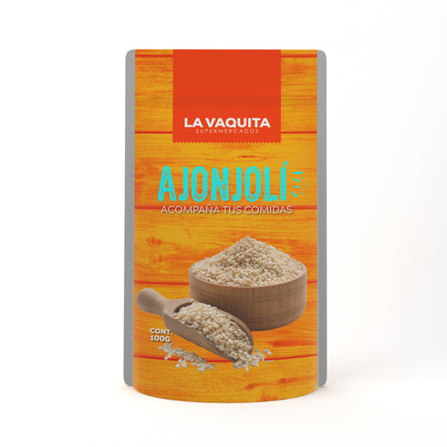 AJONJOLI TOSTADO LA VAQUITA 100 GR