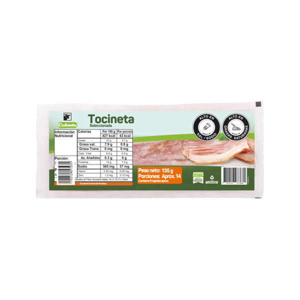 TOCINETA COLANTA 135G AL VACIO