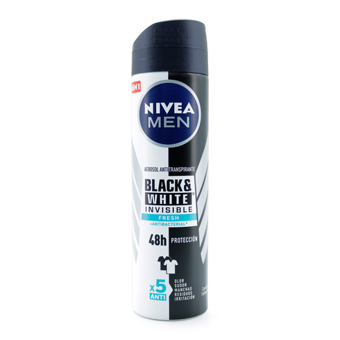 DESOD NIVEA SPRAY 150M BLACK&WHITE FR