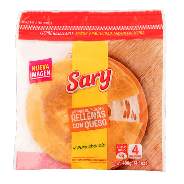 AREPA SARY 4U CHOCOLO RELLENA