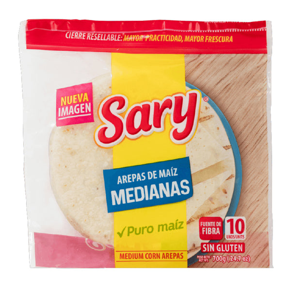 AREPA MAIZ SARY 10U MEDIANA