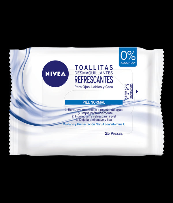 TOALLA DESMAQUILLADORAS 25U NIVEA