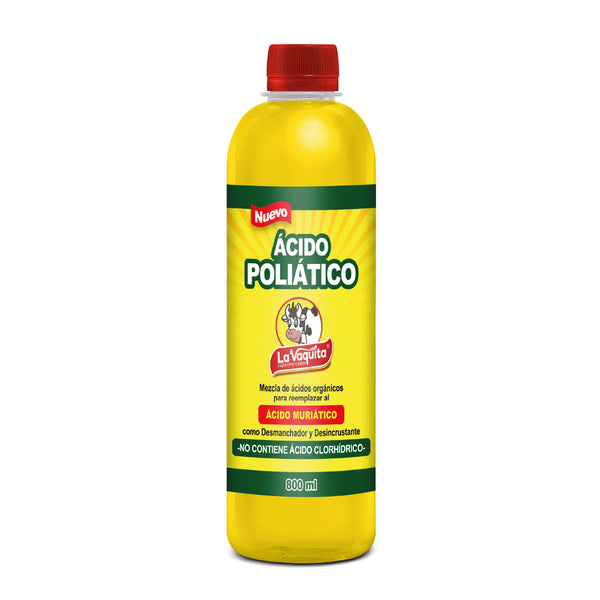 ÁCIDO POLIÁTICO LA VAQUITA 800ML