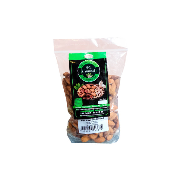 ALMENDRA NATURAL 250G EL CAUNZAL