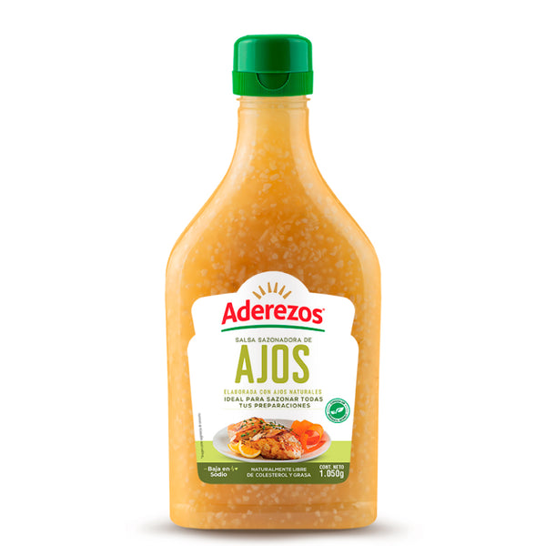 PASTA DE AJO 1050G ADEREZOS