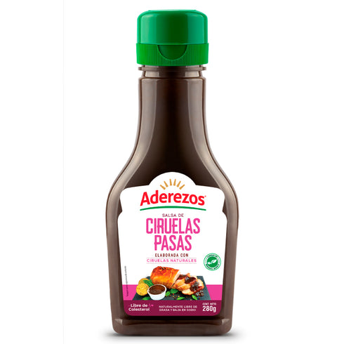 SALSA ADEREZOS 280G CIRUELAS