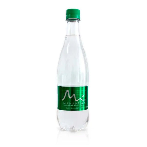 AGUA MANANTIAL 600ML C/GAS