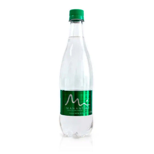 AGUA MANANTIAL 600ML C/GAS