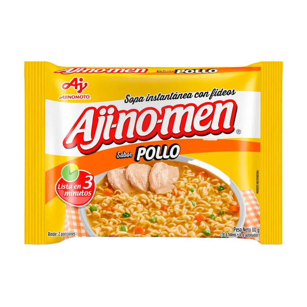 SOPA LISTA AJINOMEN 80G POLLO