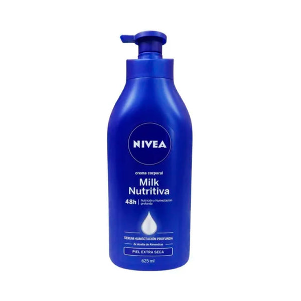 CREMA NIVEA 625ML BODY MILK 48H