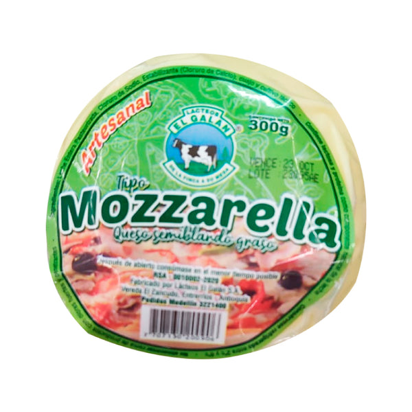 QUESO MOZARELLA GALAN 300G ARTESANAL