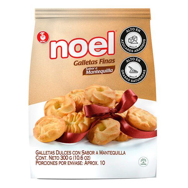 GALLETA NOEL 300G MANTEQUILLA BOLSA