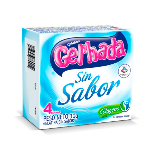 GELATINA GELHADA 30G S/SABOR