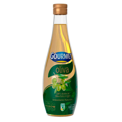 ACEITE GOURMET OLIVA 500C VIDRIO
