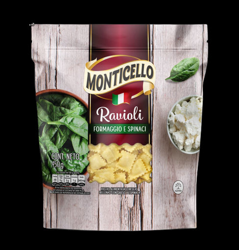 RAVIOLI FORMAG E PINA 450G MONTICIELLO