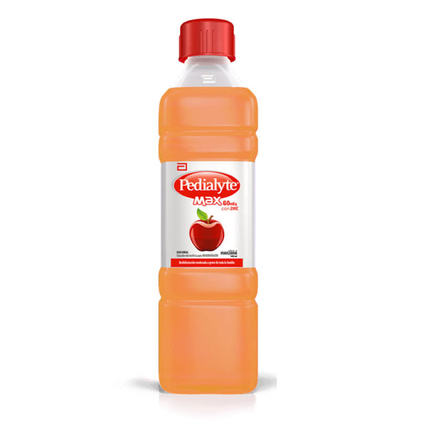 PEDIALYTE CON ZINC 60 500ML MANZANA