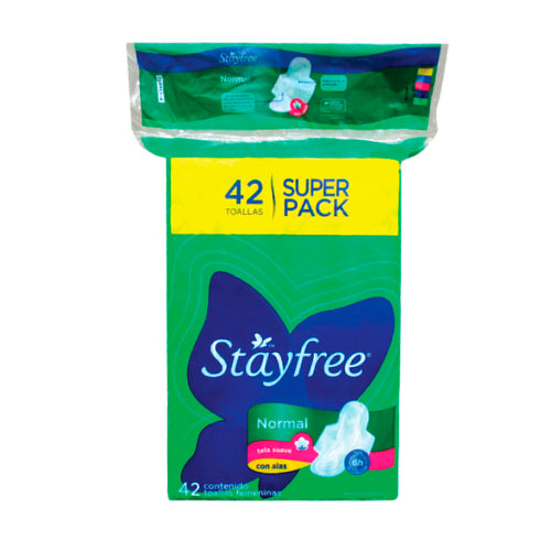 TOALLA STAYFRE ALAS NATURAL 42U