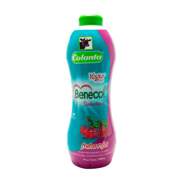 YOGURT COLANTA 1000gr GFA BE/DESL F ROJOS