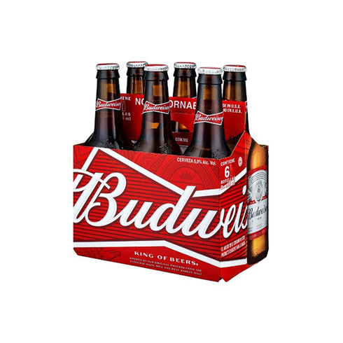 CERVEZA BUDWEISER 6U 250ML