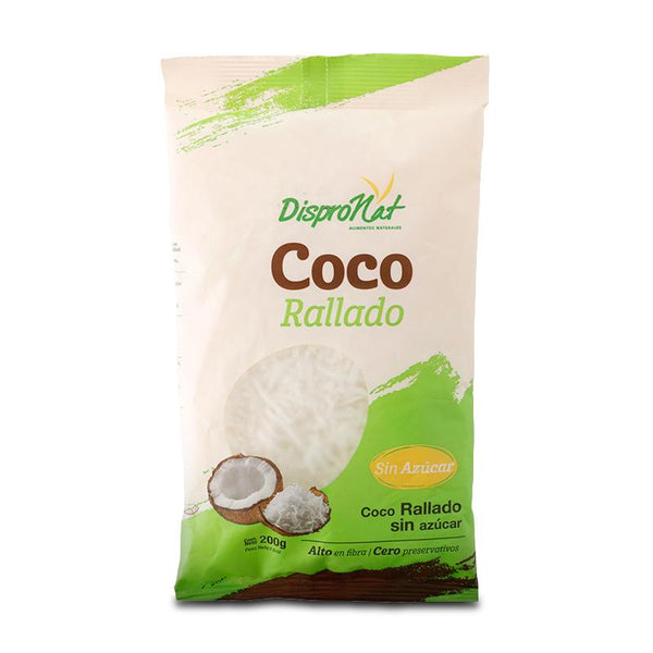 COCO RALLADO SIN AZUCAR 100G DISPRONAT