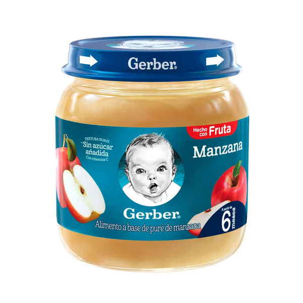 COMPOTA GERBER 113G MANZANA