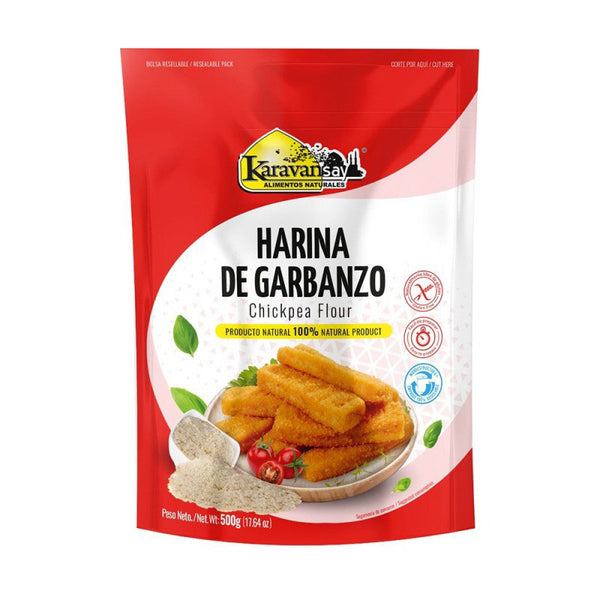 HARINA GARBANZO KARAVANSAY 500G