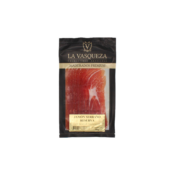 JAMON SERRANO 80G LA VASQUEZA