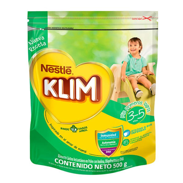 LECHE KLIM 500G 3+ PREBIO